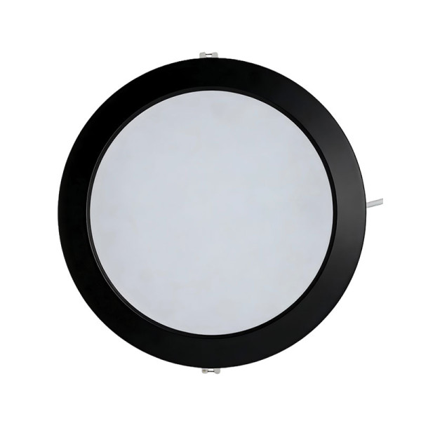 XLED ugradni okrugli LED panel 24 W, 4000 K, crni
