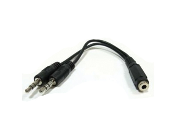Xwave HD 01 Y audio kabl 3,5 mm, ženski na 2 muška konektora