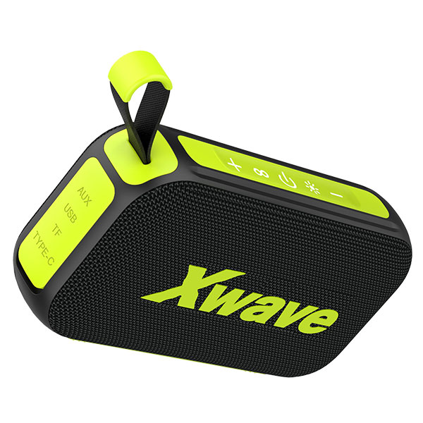 Xwave B Nice Bluetooth zvučnik 16 W crno-žuti, TWS, USB-C