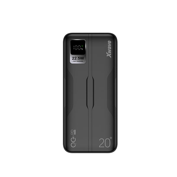 Xwave GoEnergy 20d power bank 20.000 mAh 22,5 W crni