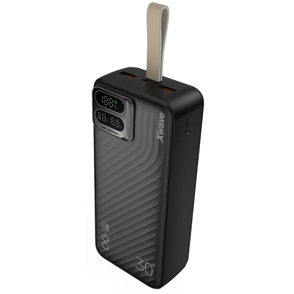 Xwave GoEnergy 30d-65 power bank 30000 mAh 65 W crni