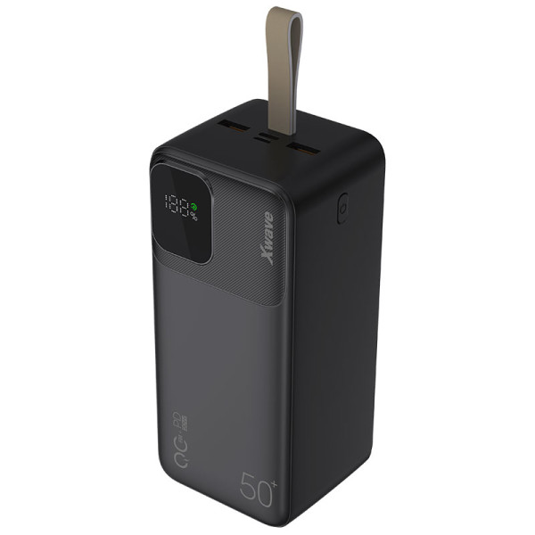 Xwave GoEnergy 50d crni power bank 50000 mAh, 20 W