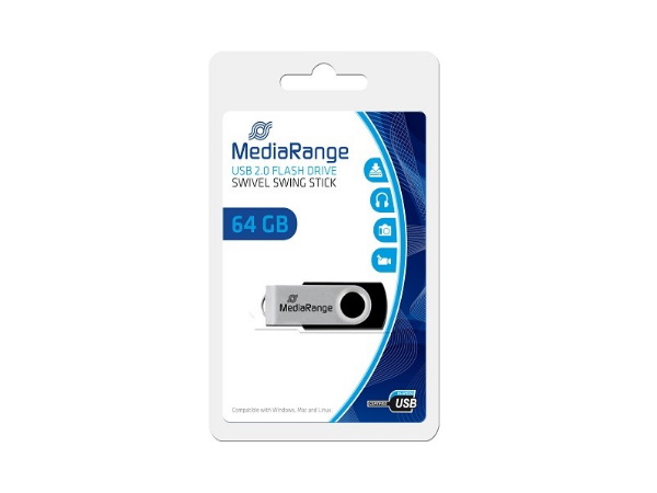 MediaRange MR912 USB 2.0 fleš memorija 64GB