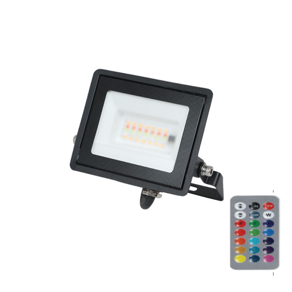 XLED LED reflektor 10 W RGB + 6500 K, IP65, sa daljinskim upravljačem