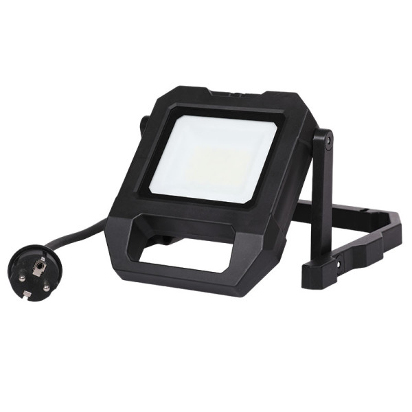 XLED LED reflektor sa radnim svetlom, 20 W, 6500 K, IP54, crni