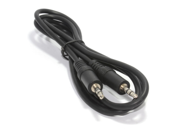 Xwave AUX audio kabl 3,5 mm na 3,5 mm, 1,2 m, crni