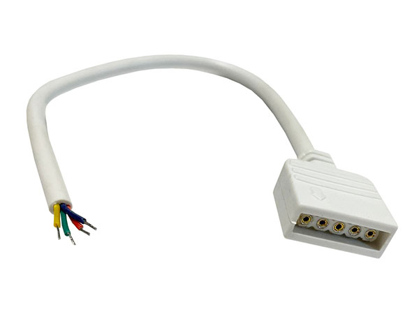 XLED SUN-5PF15W 5-pinski ženski konektor za RGB LED traku 15 cm
