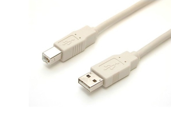 Xwave NT USB A-B USB 2.0 kabl 3 m, beli