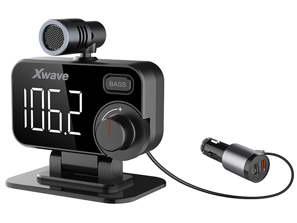 Xwave BT92 Bluetooth FM transmiter za automobil, LCD, 2× USB