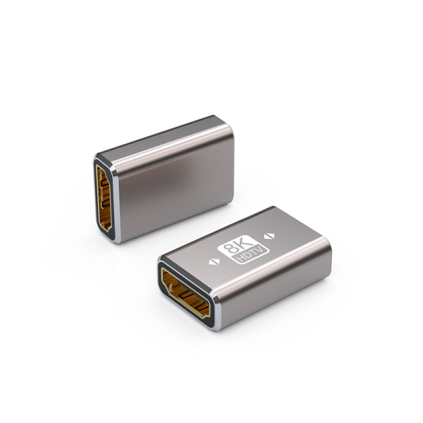 Xwave Premium HDMI adapter ženski-ženski, sivi