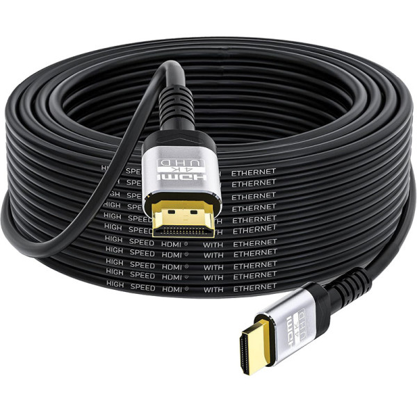 Xwave HDMI 1.4 kabl 15 m, 4K 30 Hz, sa aluminijumskom zaštitom