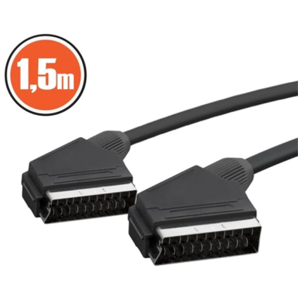 Xwave SCART na SCART audio-video kabl 1,5 m M-M