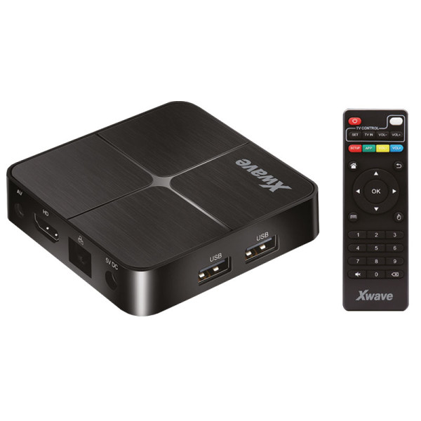 Xwave TV Box X1 Smart TV 4K, Android 10, 2 GB RAM, 16 GB