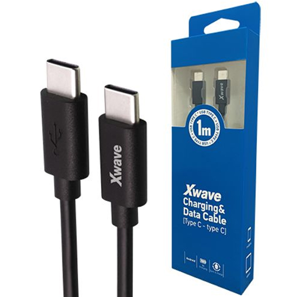 Xwave USB-C na USB-C kabl 1 m 60W 3A 10 Gbps