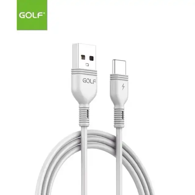 GOLF GC-75T USB-A na USB-C kabl 1 m, 2 A beli