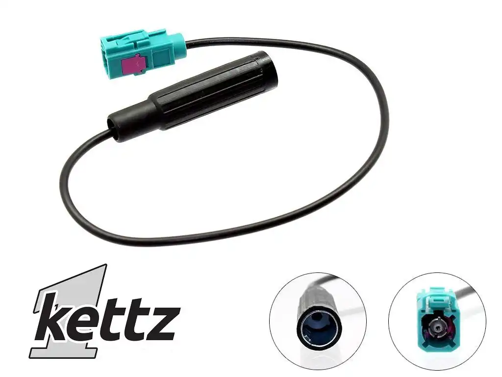 Kettz KT-AD18 FAKRA–DIN antenski adapter 23 cm