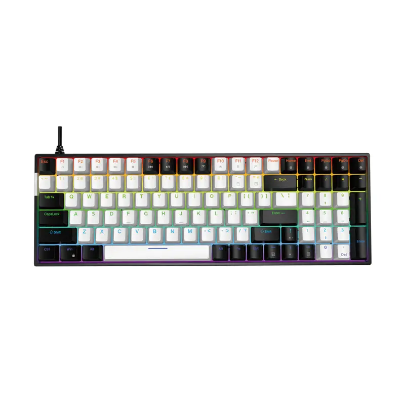 JEDEL KL160 mehanička tastatura Rainbow sa 100 tastera