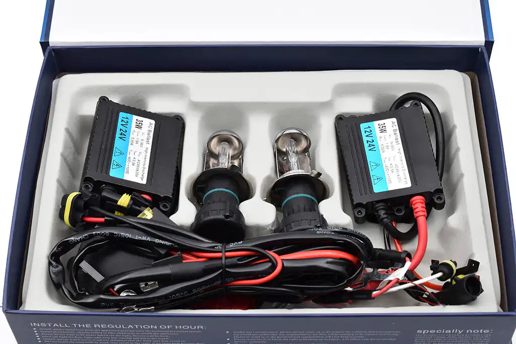 Xenon HID H4 komplet 12/24V 35W 6000K