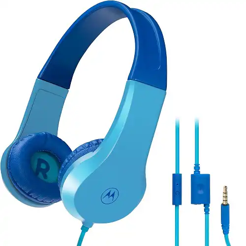 Motorola Moto JR200 dečje žičane slušalice plave