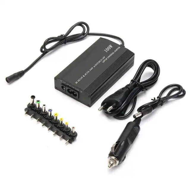 Kettz SR-100W univerzalni laptop punjač 12–24 V sa AC i auto napajanjem