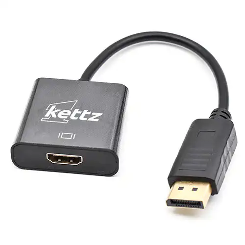 Kettz DP-H131 DisplayPort na HDMI adapter, M–Ž, 1080p