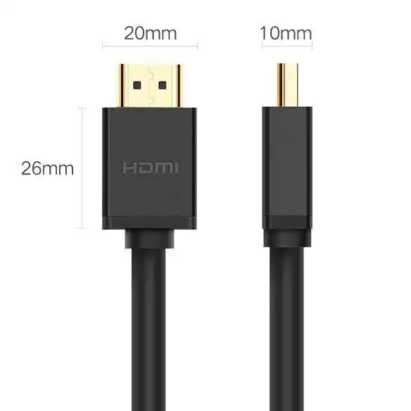 UGREEN HD104 HDMI kabl 10 m, HDMI 1.4, 4K 30 Hz, crni