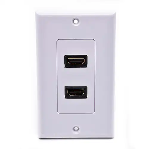 Kettz HU-K200 dupla HDMI zidna utičnica sa 2 kabla