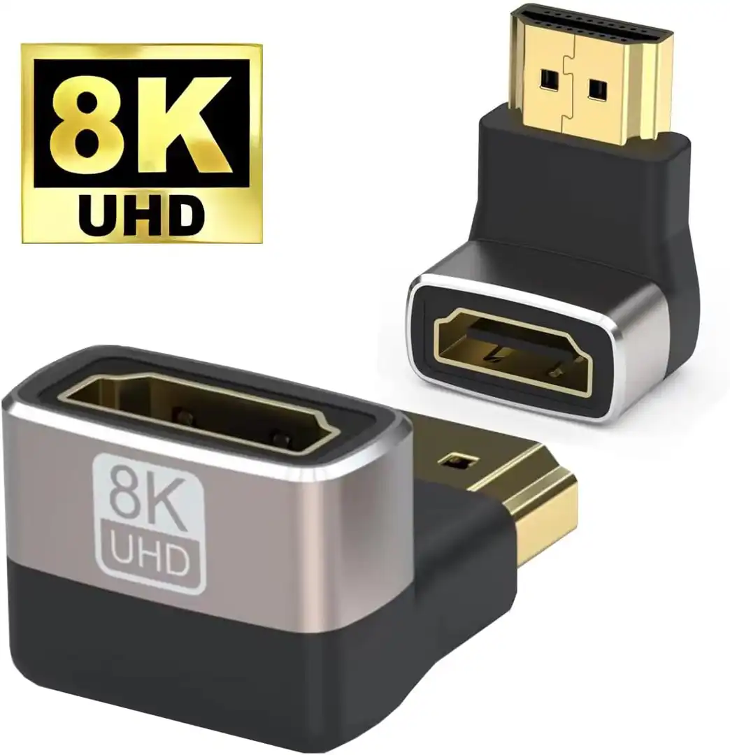 Kettz HA-K908 HDMI 2.1 adapter ugaoni 90° 8K