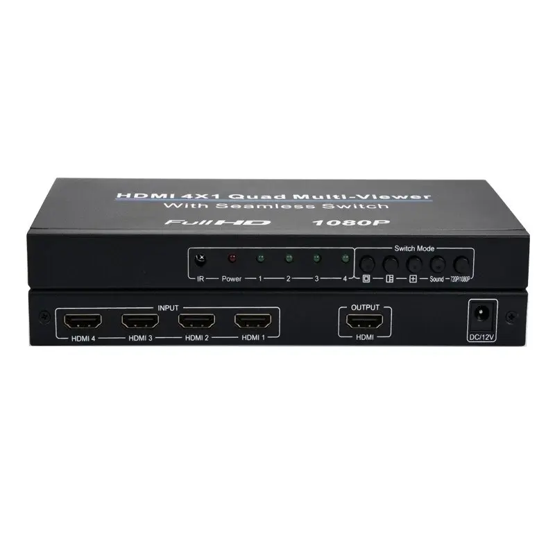 Kettz MQ-K400 HDMI 4x1 Quad Multi-viewer Full HD 1080p