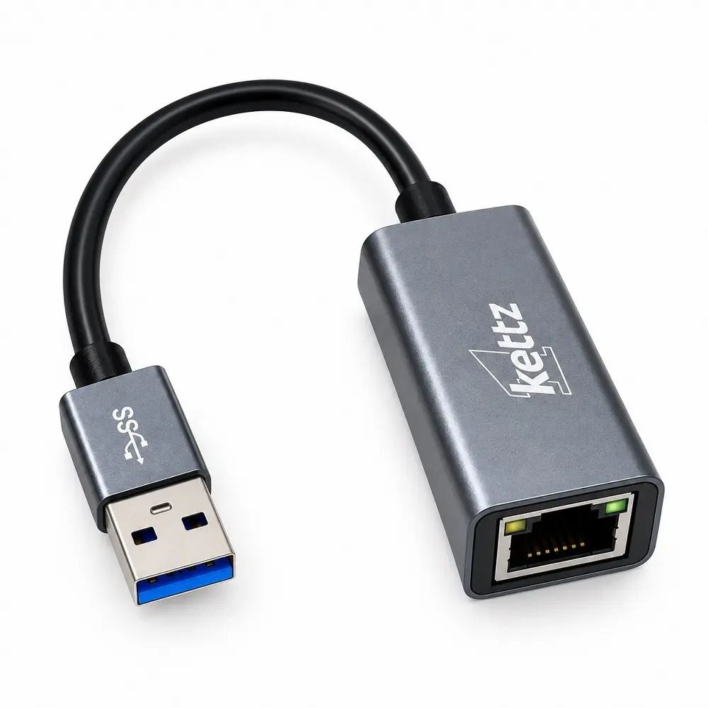 Kettz KT-AU108 USB 3.0 na RJ45 Gigabit Ethernet adapter 1000 Mbps
