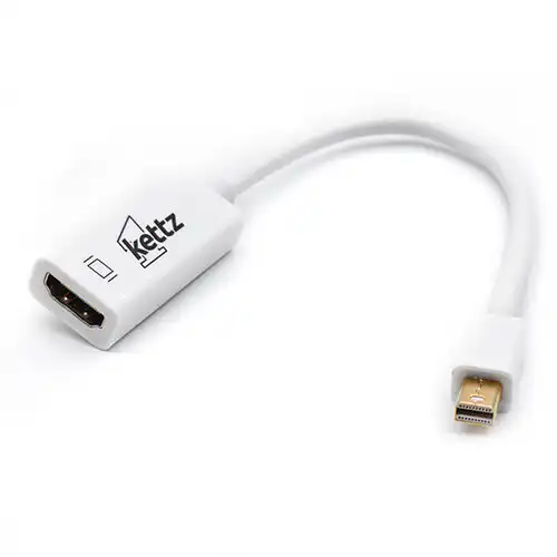 Kettz MDP2H-K10 Mini DisplayPort na HDMI adapter 1080p 0,1 m