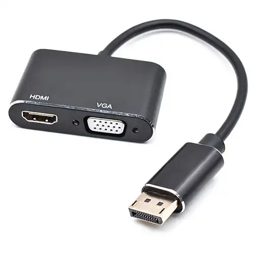 Kettz DP2HV-K12 DisplayPort na HDMI/VGA adapter 1080p
