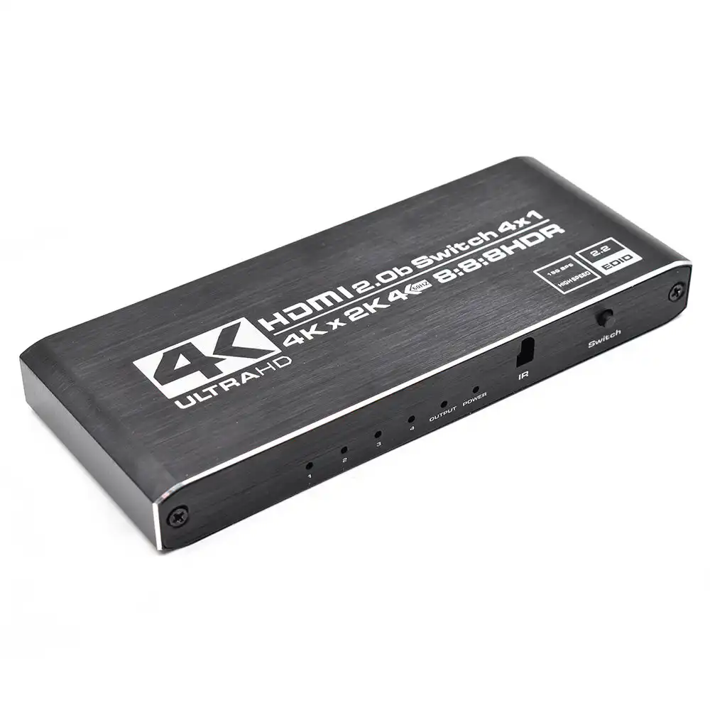Kettz KT-HSW-T241 HDMI svič 4x1, 4K 60 Hz