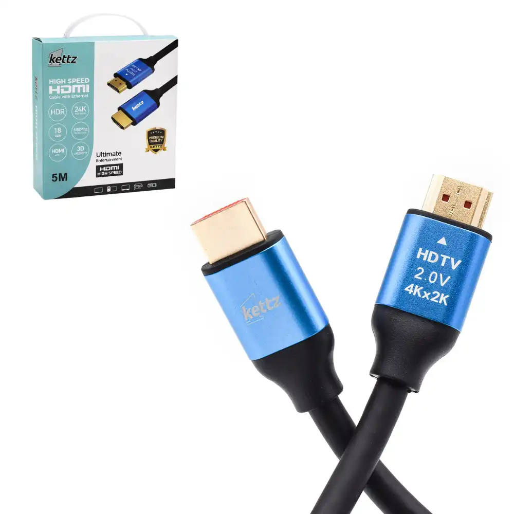 Kettz KT-HK2.0-5M HDMI 2.0 kabl 5 m, 4K 60 Hz