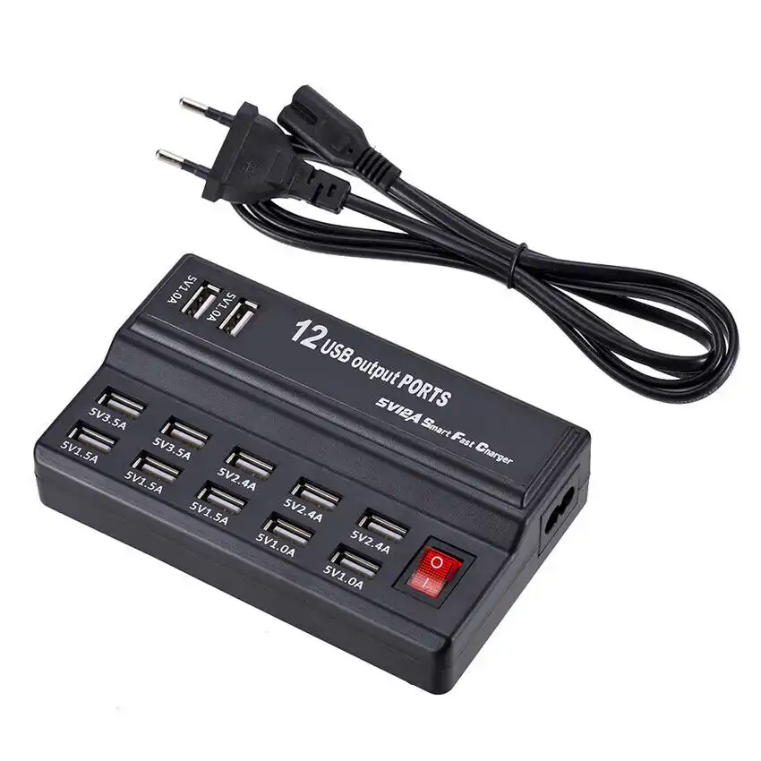 Kettz USB punjač 12 portova 5 V / 10 A KT-USBP-120