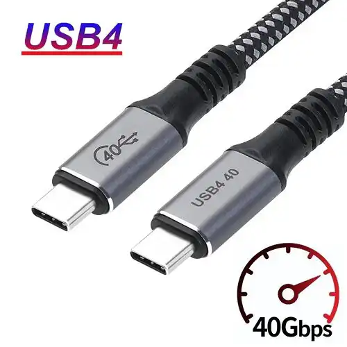 Kettz KT-USB4.05M USB4 USB-C kabl 0,5 m, 40 Gbps, 100 W
