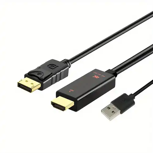 Kettz H2DP-K180 aktivni HDMI na DisplayPort kabl 1,8 m 4K 60 Hz