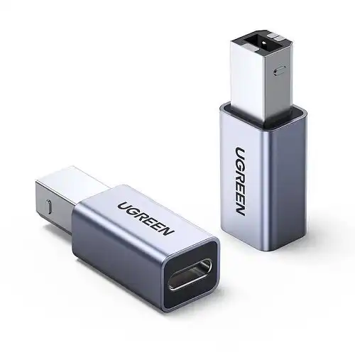 UGREEN US382 USB-C ženski na USB-B muški adapter, USB 2.0