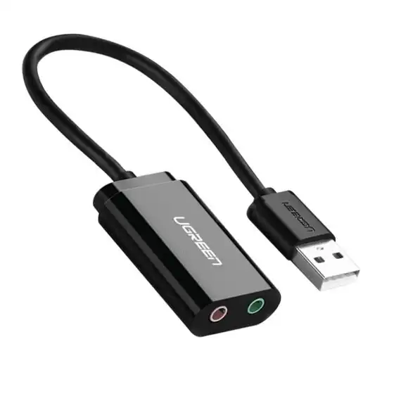 UGREEN US205 30724 USB 2.0 eksterna zvučna kartica sa 2 × 3,5 mm