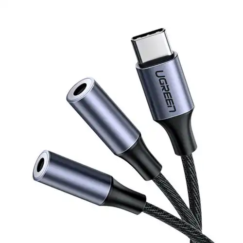 UGREEN 30732 USB-C audio razdelnik na 2x 3,5 mm, 25 cm