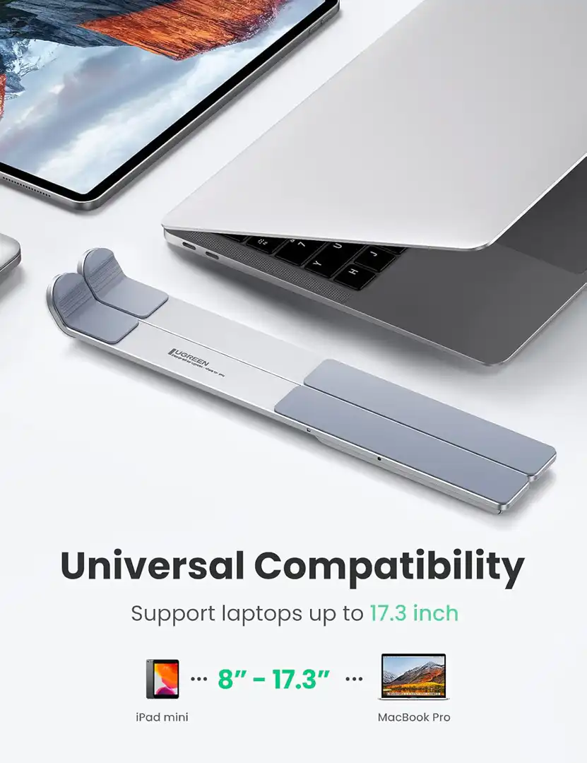 UGREEN LP451 sklopivo aluminijumsko postolje za laptop do 17,3 inča