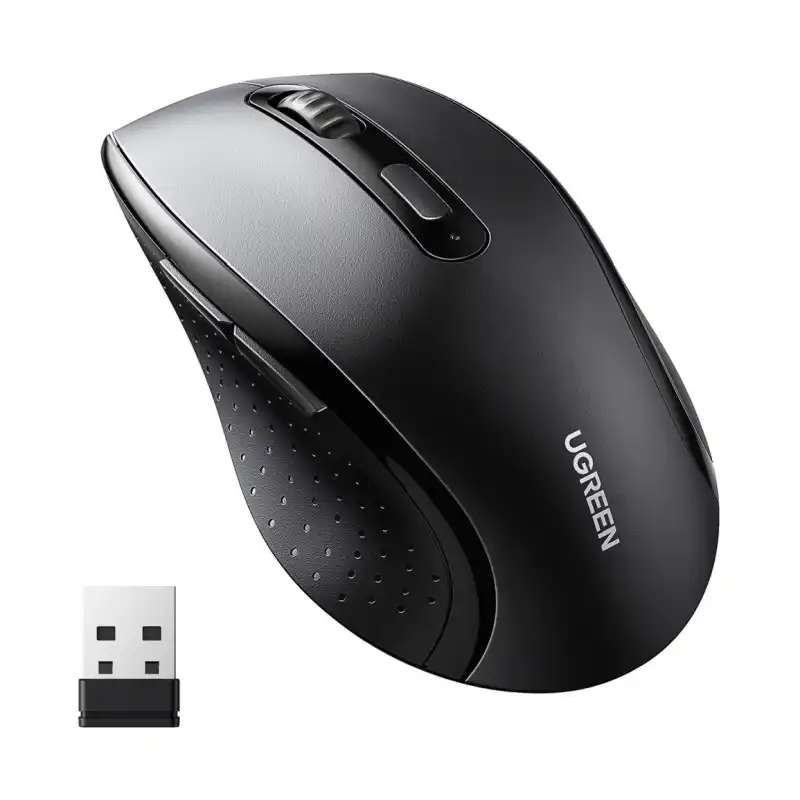 UGREEN M511 bežični miš 1600 DPI, 2.4 GHz, crni