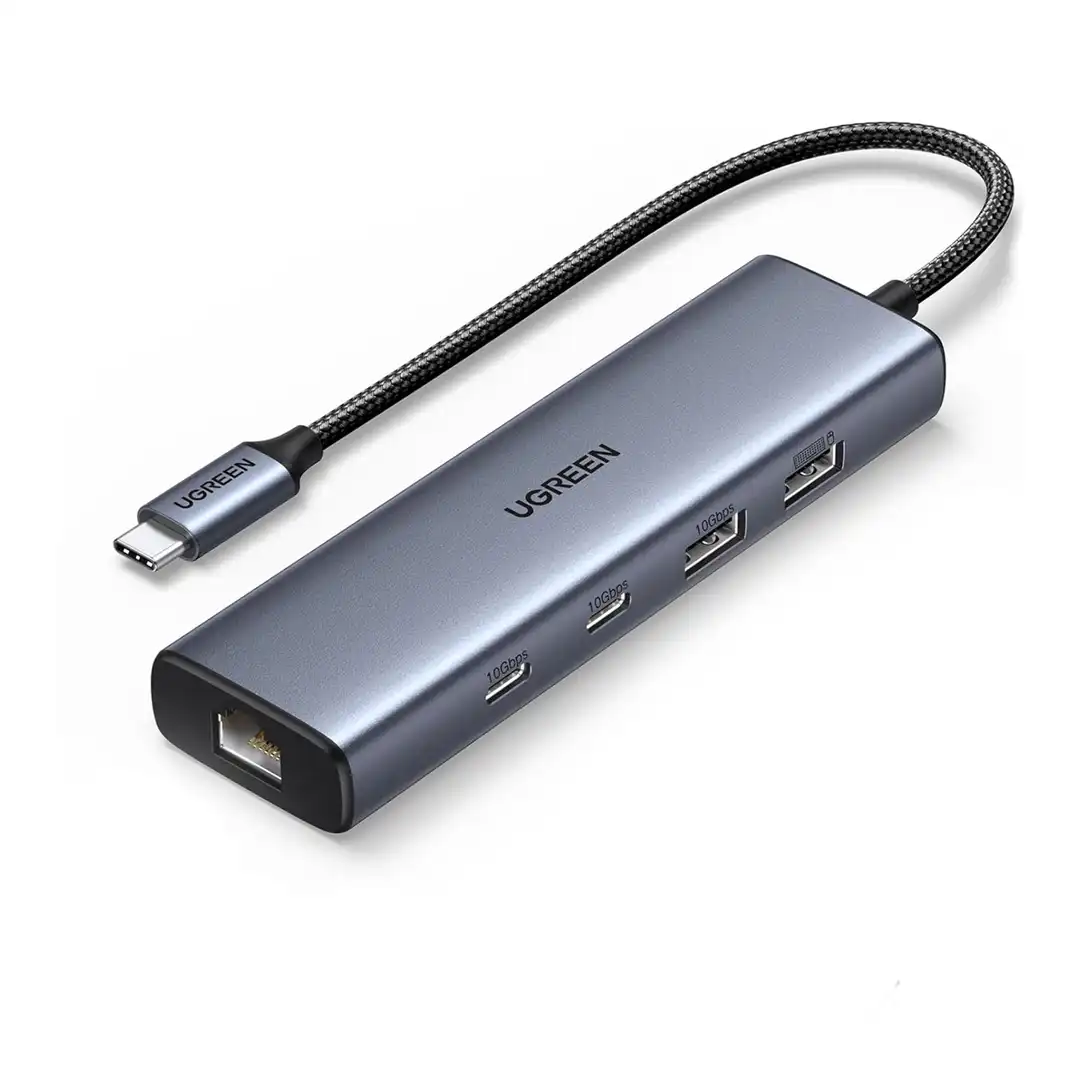 UGREEN CM512 USB-C hub 5-u-1 sa gigabitnim Ethernetom