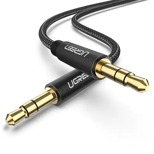 UGREEN AV112 AUX kabl 3,5 mm muški-muški, 2 m, crni