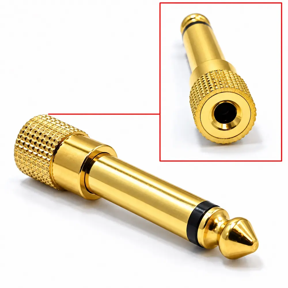 Kettz KT-AD6035 audio adapter 6,35 mm mono na 3,5 mm stereo