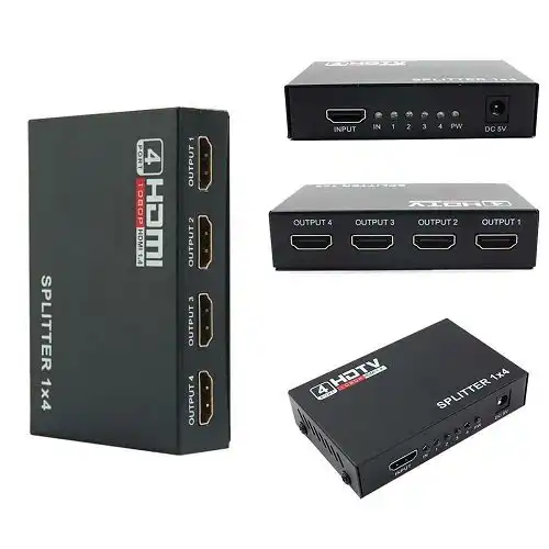 Kettz HDS-K104 HDMI razdelnik 1x4, Full HD 1080p, 3D
