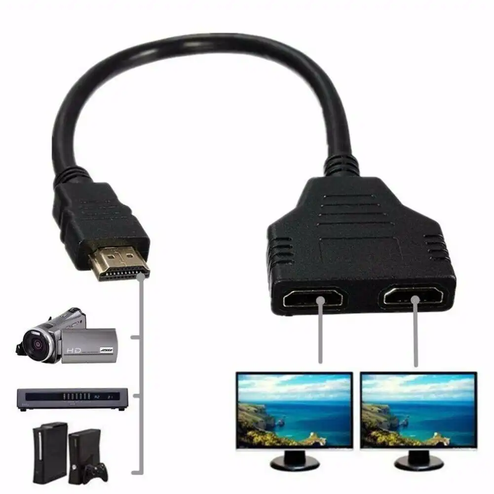 Kettz H2H-300 HDMI razdelnik 1 na 2 1080p
