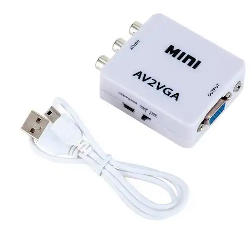 Kettz A2V-038 AV na VGA adapter 1920×1080