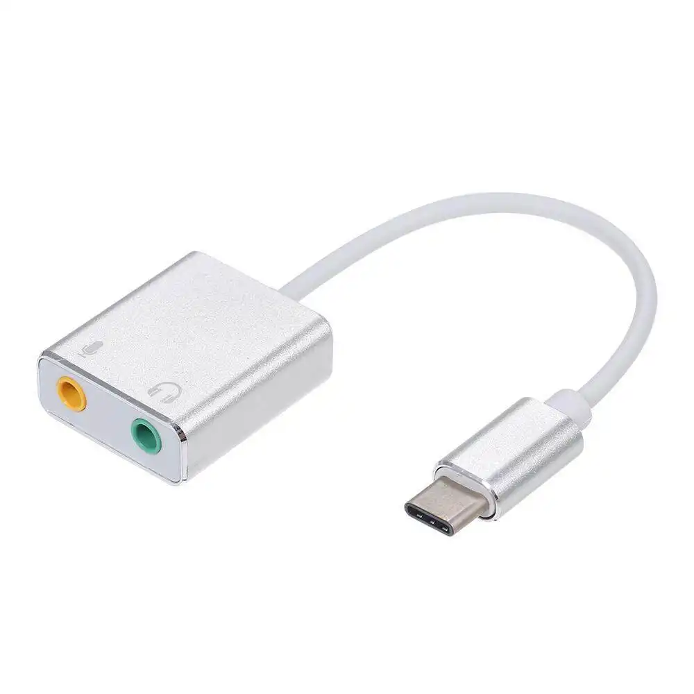 Kettz CSA-K071 USB-C zvučna kartica 7.1 sa 2× 3,5 mm