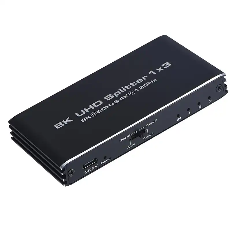 Kettz KT-HS308 HDMI splitter 1×3 8K 60Hz